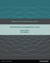 Enlarge image Cover: Data Structures and Algorithms in Java - Pearson