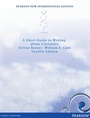 Cover: Short Guide to Writing about Literature, A - Pearson Education Limited