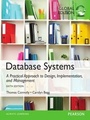Cover: Database Systems: A Practical Approach to Design, Implementation, and Management PDF eBook, Global Edition - Pearson