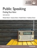 Cover: Public Speaking: Finding Your Voice, Global Edition - Pearson Education Limited