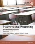 Cover: Mathematical Reasoning for Elementary Teachers, Global Edition - Pearson