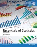 Cover: Essentials of Statistics, Global Edition - Pearson