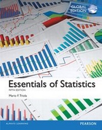 Enlarge image Cover: Essentials of Statistics, Global Edition - Pearson