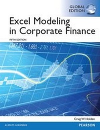 Abbildung von: Excel Modeling in Corporate Finance, Global Edition - Pearson Higher Education;Pearson