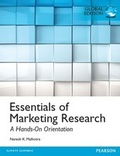 Cover: Essentials of Marketing Research, Global Edition - Pearson