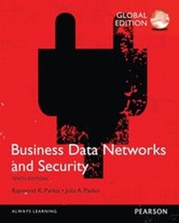 Enlarge image Cover: Business Data Networks and Security, Global Edition - Pearson Higher Education;Pearson