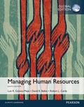 Cover: Managing Human Resources, Global Edition - Pearson