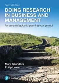 Enlarge image Cover: Doing Research in Business and Management - Pearson Education Limited