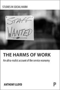 Cover: The harms of work - Policy Press