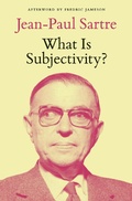 Cover: What Is Subjectivity? - Verso Books