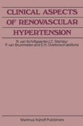 Cover: Clinical Aspects of Renovascular Hypertension - Springer