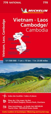 Abbildung von: Michelin Vietnam, Laos, Kambodscha - Michelin Travel Publications