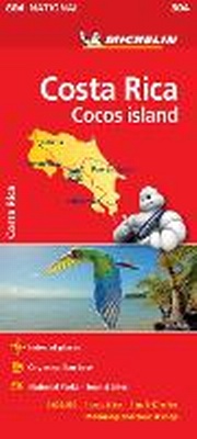 Abbildung von: Costa Rica National Map 804 - Michelin Editions des Voyages