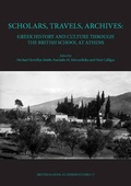 Cover: Scholars, Travels, Archives - British School at Athens