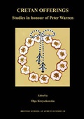 Cover: Cretan Offerings - British School at Athens