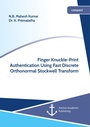 Cover: Finger Knuckle-Print Authentication Using Fast Discrete Orthonormal Stockwell Transform - Anchor Academic Publishing
