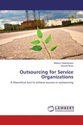 Cover: Outsourcing for Service Organizations - LAP Lambert Academic Publishing