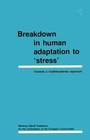 Cover: Breakdown in Human Adaptation to Stress' - Brill | Nijhoff