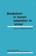 Cover: Breakdown in Human Adaptation to Stress' - Brill | Nijhoff