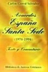 Abbildung von: Acuerdos España-Santa Sede (1976-1994) : texto y comentario - Biblioteca Autores Cristianos