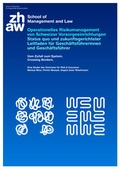 Cover: Operationelles Risikomanagement von Schweizer Vorsorgeeinrichtungen - Z&uuml;richer Hochschule f&uuml;r Angewandte Wissenschaften
