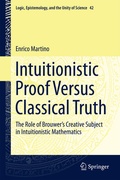 Cover: Intuitionistic Proof Versus Classical Truth - Springer