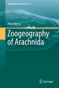 Cover: Zoogeography of Arachnida - Springer