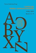 Cover: Lexikon der Medien- und Buchwissenschaft - Hiersemann, A