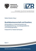 Cover: Qualit&auml;tswissenschaft und Exzellenz - Shaker