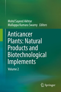 Abbildung von: Anticancer Plants: Natural Products and Biotechnological Implements - Springer