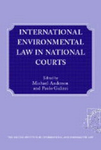 Bild: International Environmental Law in National Courts - British Institute of International & Comparative Law