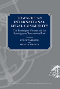 Enlarge image Cover: Towards an International Legal Community? - British Institute of International & Comparative Law