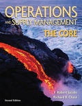Cover: Loose-Leaf Version Operations and Supply Management the Core - Irwin/McGraw-Hill