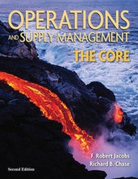 Abbildung von: Loose-Leaf Version Operations and Supply Management the Core - Irwin/McGraw-Hill