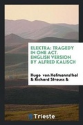 Cover: Elektra - Trieste Publishing