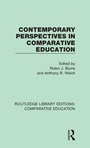 Cover: Contemporary Perspectives in Comparative Education - Routledge