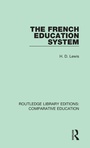 Cover: The French Education System - Routledge