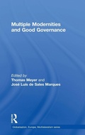Cover: Multiple Modernities and Good Governance - Routledge