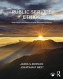 Cover: Public Service Ethics - Routledge