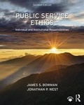 Cover: Public Service Ethics - Routledge