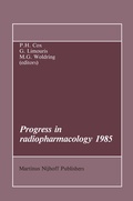 Cover: Progress in Radiopharmacology 1985 - Kluwer Academic Publishers