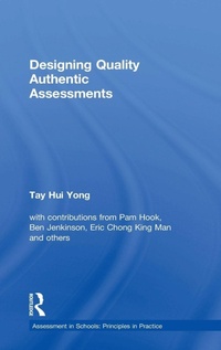 Enlarge image Cover: Designing Quality Authentic Assessments - Routledge