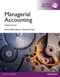 Abbildung von: Managerial Accounting, Global Edition - Pearson