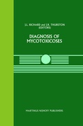 Cover: Diagnosis of Mycotoxicoses - Springer