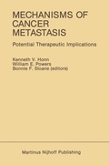 Cover: Mechanisms of Cancer Metastasis - Springer