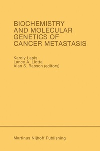 Abbildung von: Biochemistry and Molecular Genetics of Cancer Metastasis - Kluwer Academic Publishers