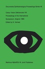 Cover: Colour Vision Deficiencies VIII - Springer