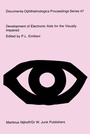 Cover: Development of Electronic Aids for the Visually Impaired - Springer