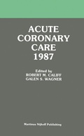 Cover: Acute Coronary Care 1987 - Springer