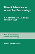 Cover: Recent Advances in Anaerobic Bacteriology - Kluwer Academic Publishers